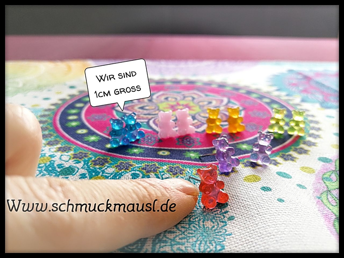 Gummibärchen Kunstharz in 1cm